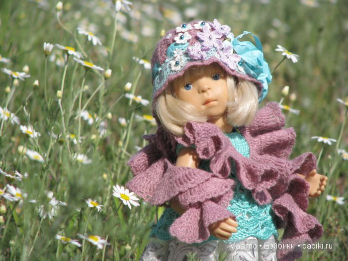 Ромашки для Минушки. Куклы Sylvia Natterer от White ballon и Betsy McCall от Tonner (фото 4)