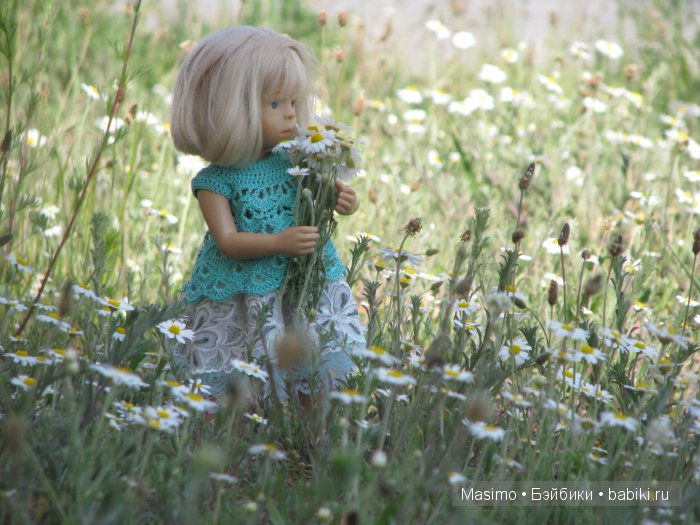 Ромашки для Минушки. Куклы Sylvia Natterer от White ballon и Betsy McCall от Tonner (фото 2)