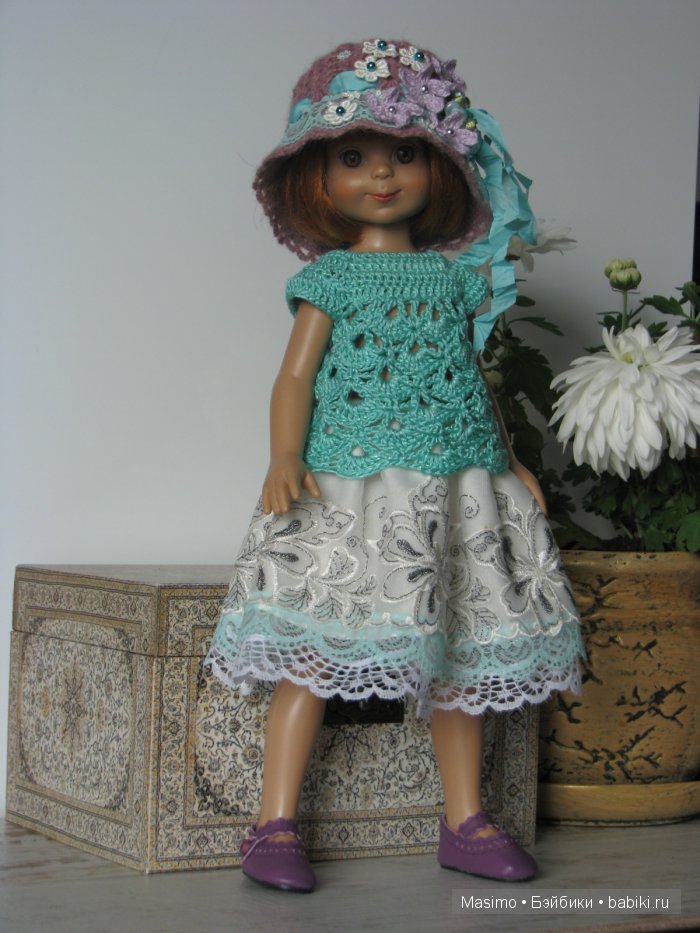 Ромашки для Минушки. Куклы Sylvia Natterer от White ballon и Betsy McCall от Tonner