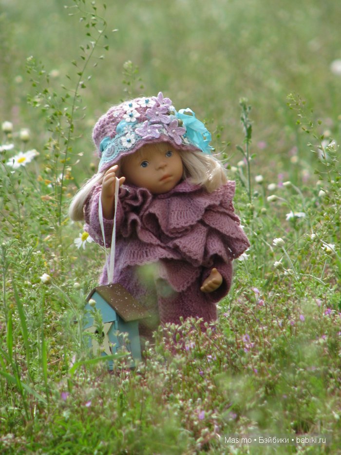Ромашки для Минушки. Куклы Sylvia Natterer от White ballon и Betsy McCall от Tonner (фото 6)