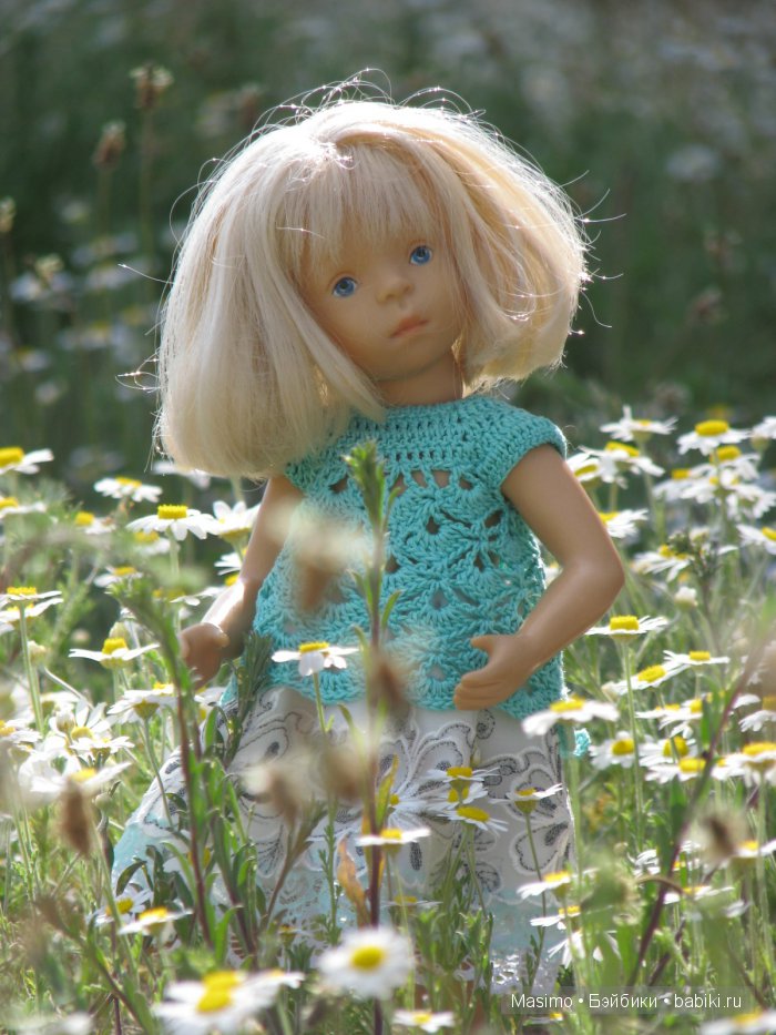 Ромашки для Минушки. Куклы Sylvia Natterer от White ballon и Betsy McCall от Tonner (фото 3)