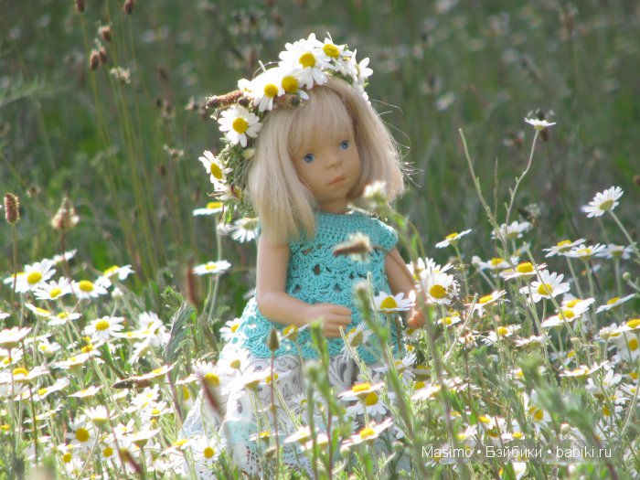Ромашки для Минушки. Куклы Sylvia Natterer от White ballon и Betsy McCall от Tonner
