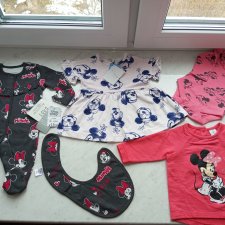 Лот одежды для куклы девочки 4 Минни Маус