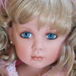 Мой нежный ангел - JUST SO CUTE. Фарфоровая кукла Rustie