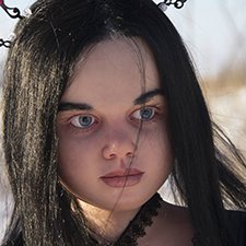 Готичная Габриэль. Gothic girl Mahafsoun