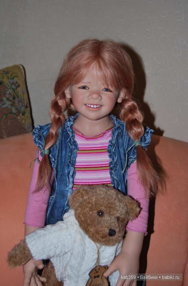 Одна из любимых куклят веселушка, хохотушка Margie от Annette Himstedt