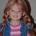 Одна из любимых куклят веселушка, хохотушка Margie от Annette Himstedt