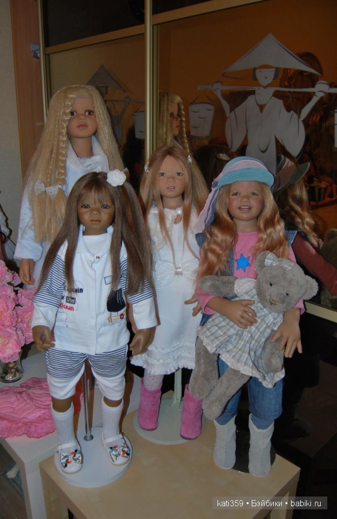 В нашей дружной кукольной семье, пополнение! К нам приехала малышка Салиндочка, Annette Himstedt