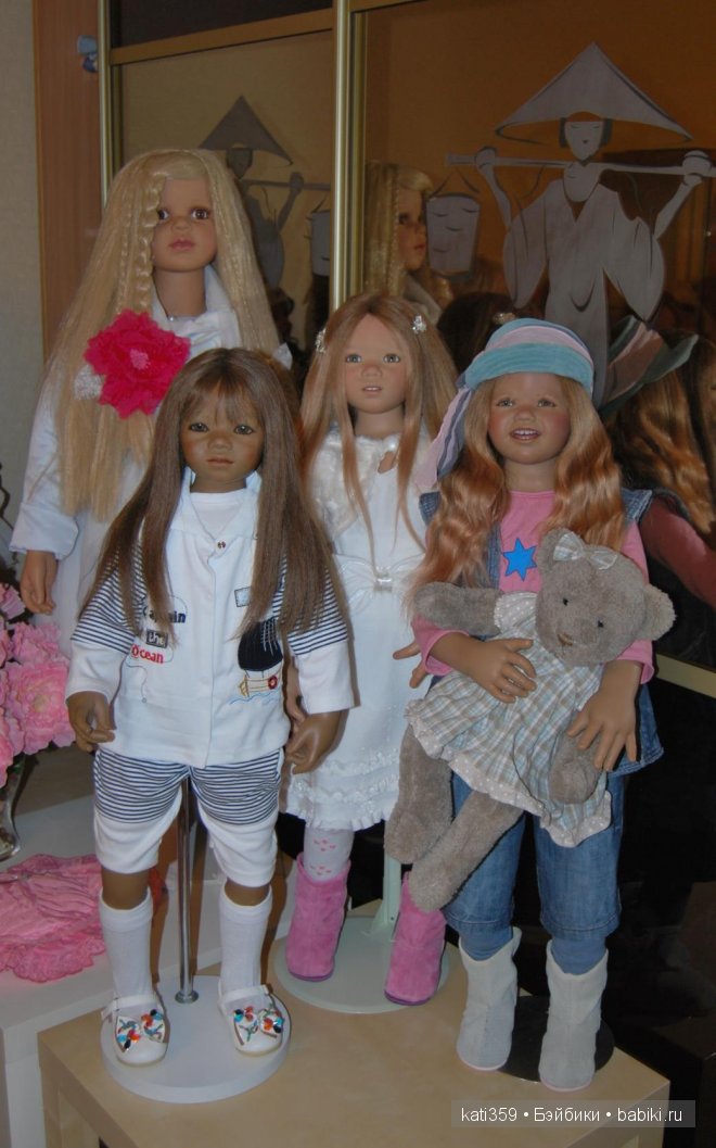 В нашей дружной кукольной семье, пополнение! К нам приехала малышка Салиндочка, Annette Himstedt