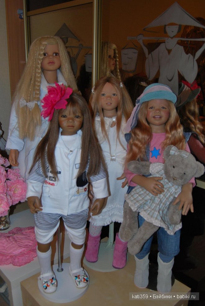 В нашей дружной кукольной семье, пополнение! К нам приехала малышка Салиндочка, Annette Himstedt (фото 8)