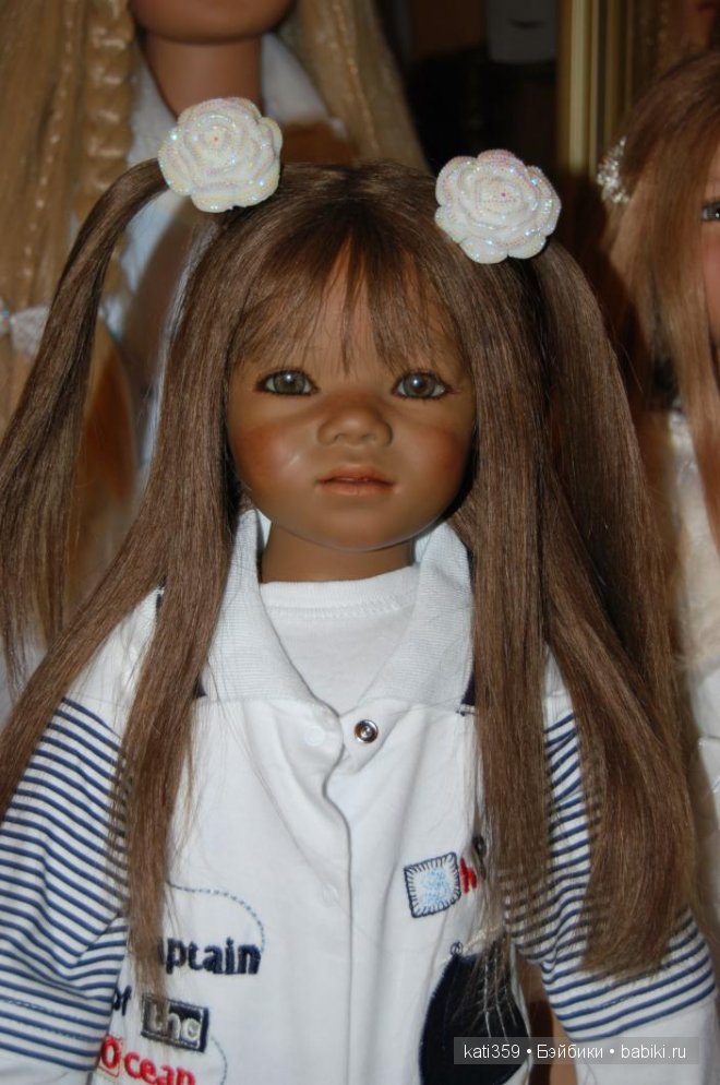 В нашей дружной кукольной семье, пополнение! К нам приехала малышка Салиндочка, Annette Himstedt