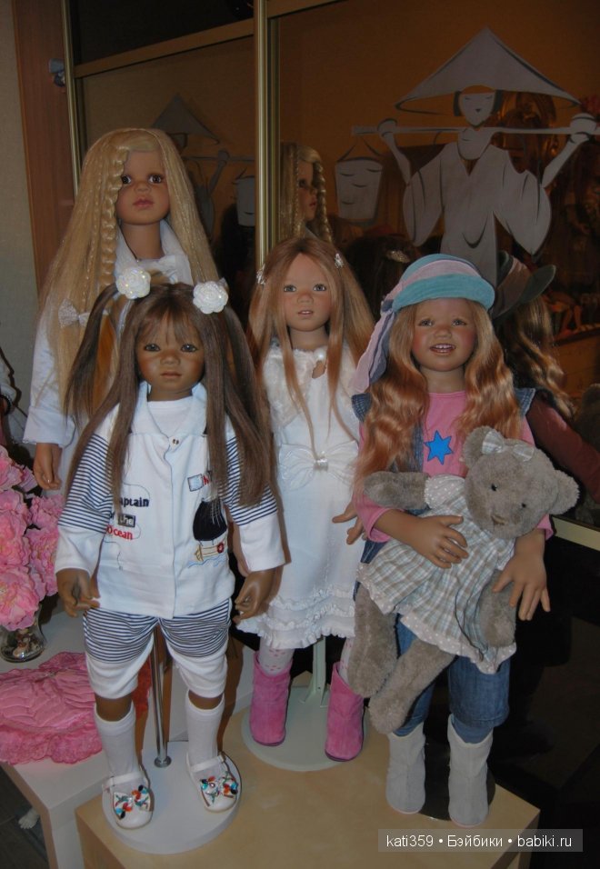 В нашей дружной кукольной семье, пополнение! К нам приехала малышка Салиндочка, Annette Himstedt