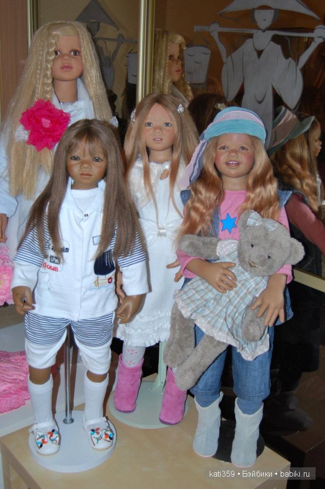 В нашей дружной кукольной семье, пополнение! К нам приехала малышка Салиндочка, Annette Himstedt (фото 6)
