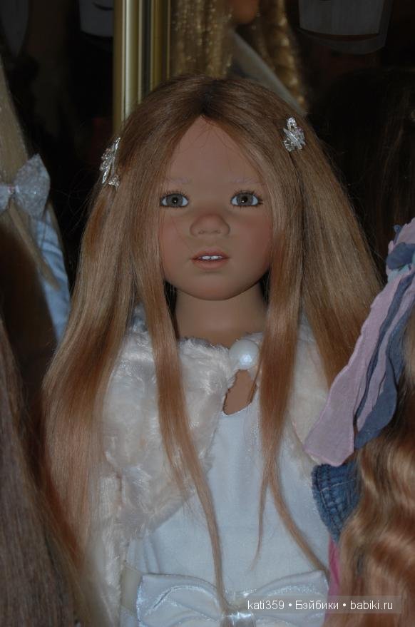 В нашей дружной кукольной семье, пополнение! К нам приехала малышка Салиндочка, Annette Himstedt (фото 10)