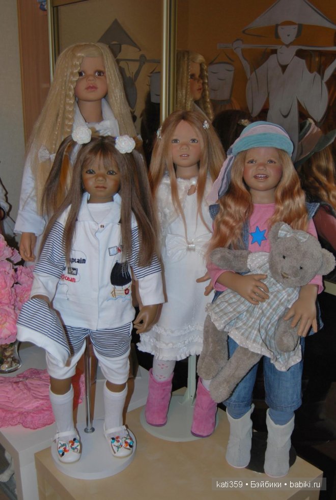 В нашей дружной кукольной семье, пополнение! К нам приехала малышка Салиндочка, Annette Himstedt