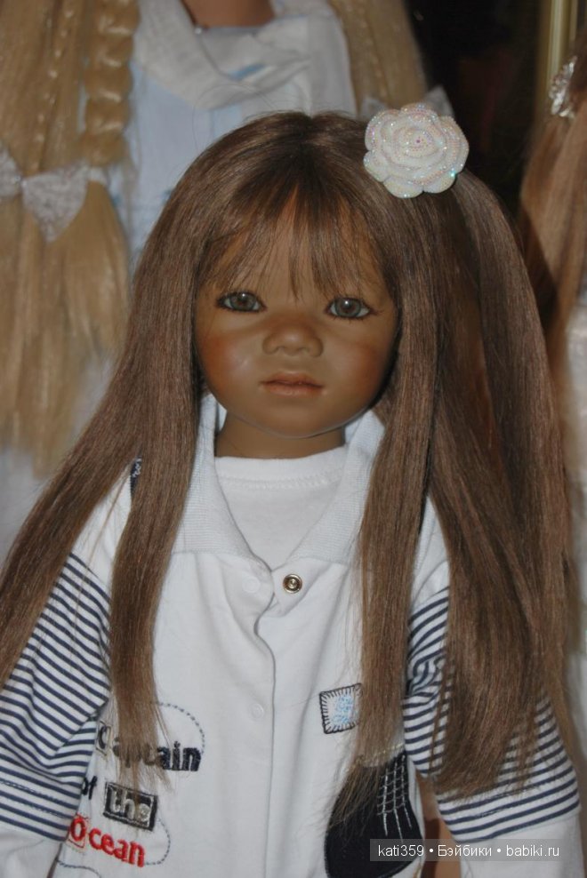 В нашей дружной кукольной семье, пополнение! К нам приехала малышка Салиндочка, Annette Himstedt