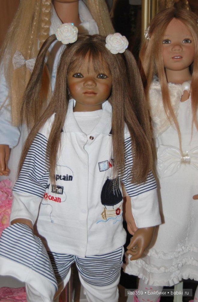 В нашей дружной кукольной семье, пополнение! К нам приехала малышка Салиндочка, Annette Himstedt