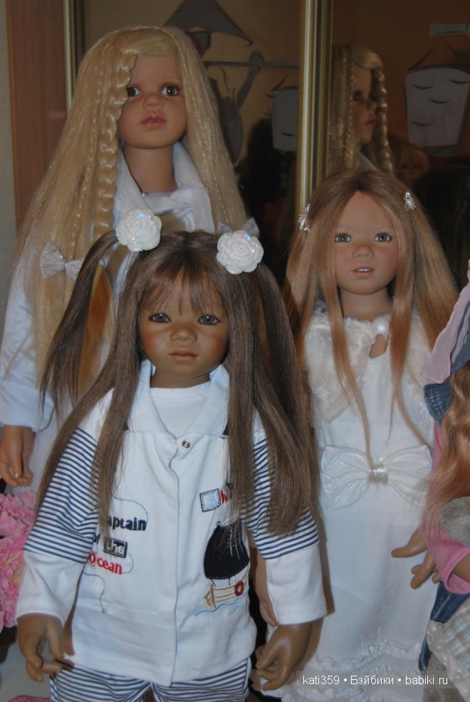 В нашей дружной кукольной семье, пополнение! К нам приехала малышка Салиндочка, Annette Himstedt