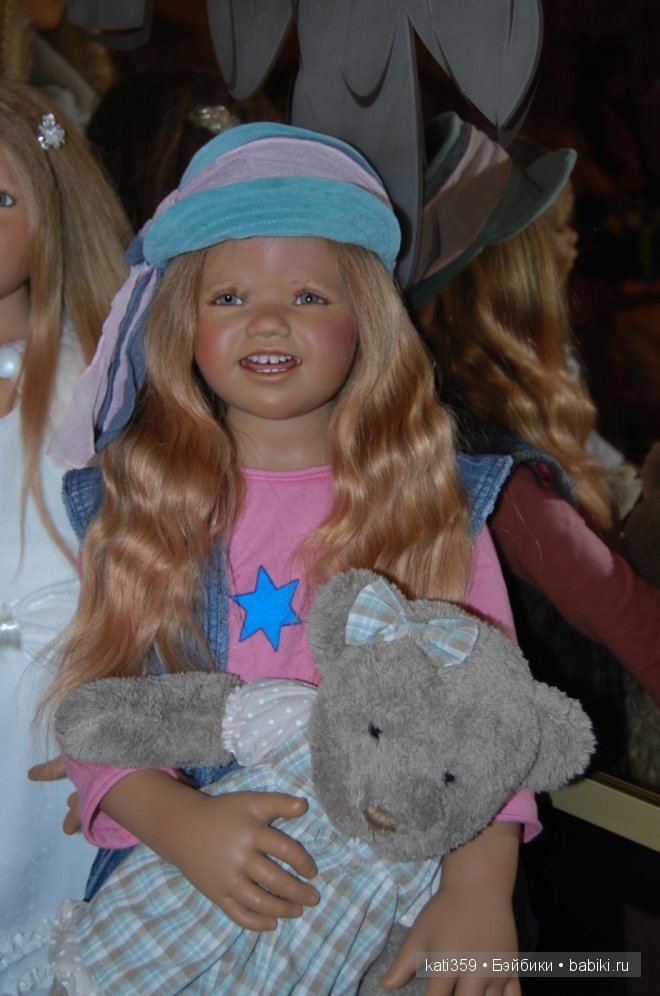 В нашей дружной кукольной семье, пополнение! К нам приехала малышка Салиндочка, Annette Himstedt (фото 5)