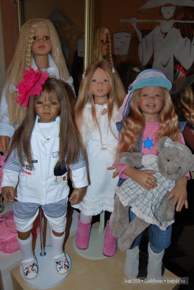 В нашей дружной кукольной семье, пополнение! К нам приехала малышка Салиндочка, Annette Himstedt (фото 9)