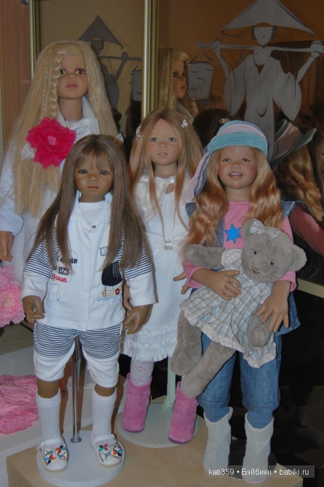 В нашей дружной кукольной семье, пополнение! К нам приехала малышка Салиндочка, Annette Himstedt (фото 2)