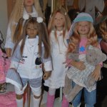 В нашей дружной кукольной семье, пополнение! К нам приехала малышка Салиндочка, Annette Himstedt!