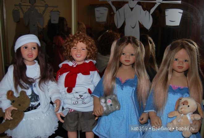 Озорной весельчак Фредерик и его очаровательные подружки! Hildegard Gunzel, Annette Himstedt, Frederik, Tabea, Jinka (фото 3)