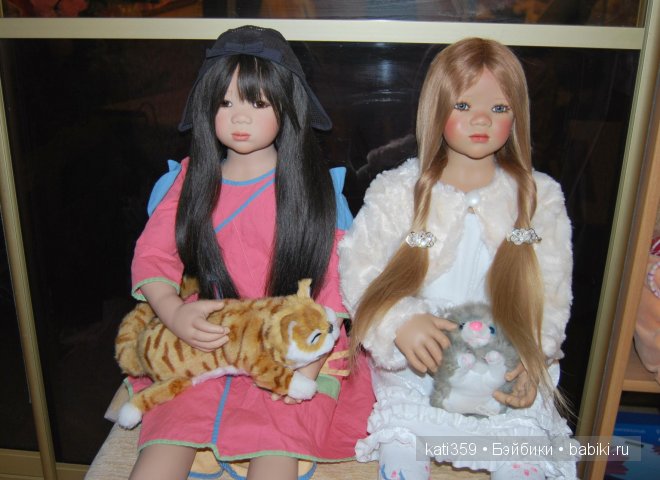 Очаровательные подружки ШИЛИН (Shilin) и ЛИЛЕ (Lihle) от Annette Himstedt (фото 10)