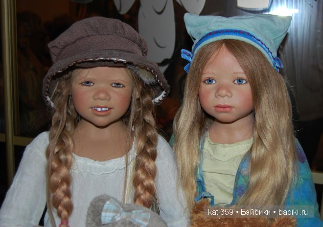 Мои любимые девочки от Annette Himstedt, это прекрасная улыбашка ПУКИ и задумчивая МИКА