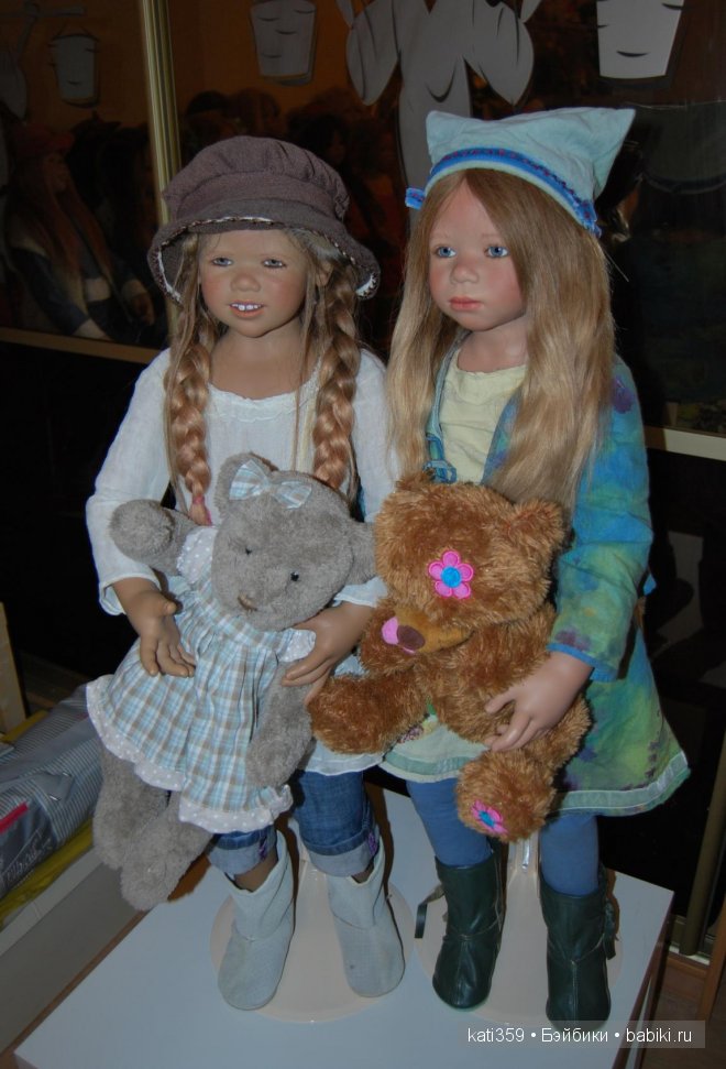 Мои любимые девочки от Annette Himstedt, это прекрасная улыбашка ПУКИ и задумчивая МИКА