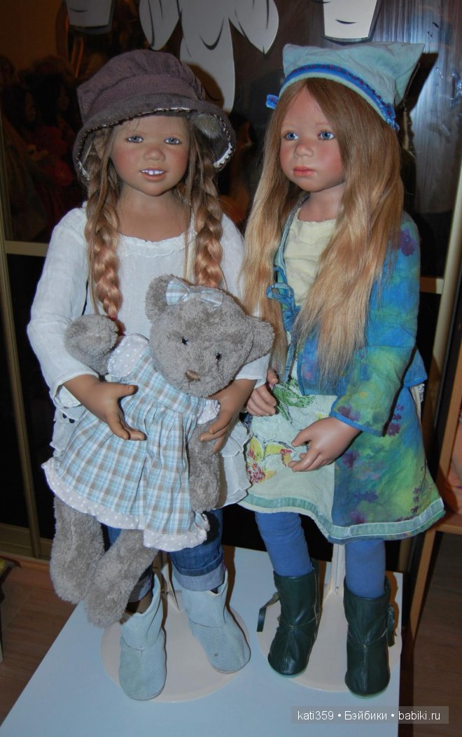 Мои любимые девочки от Annette Himstedt, это прекрасная улыбашка ПУКИ и задумчивая МИКА