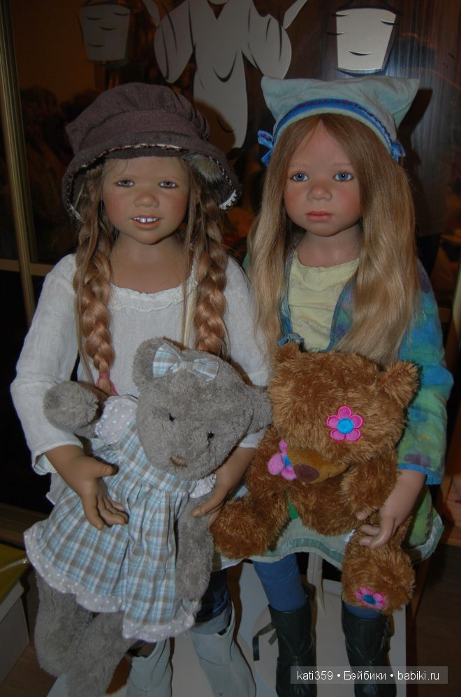 Мои любимые девочки от Annette Himstedt, это прекрасная улыбашка ПУКИ и задумчивая МИКА