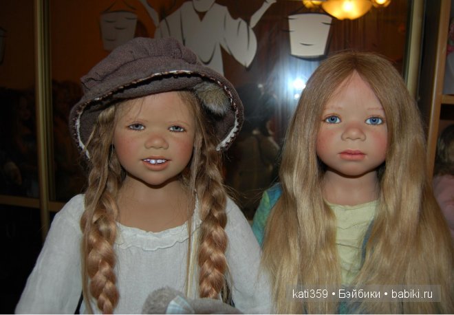 Мои любимые девочки от Annette Himstedt, это прекрасная улыбашка ПУКИ и задумчивая МИКА