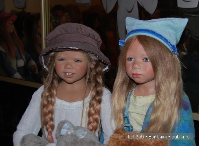 Мои любимые девочки от Annette Himstedt, это прекрасная улыбашка ПУКИ и задумчивая МИКА