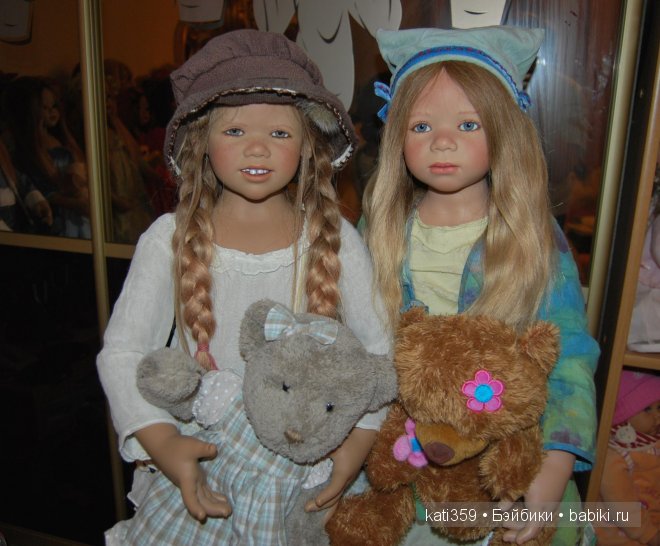 Мои любимые девочки от Annette Himstedt, это прекрасная улыбашка ПУКИ и задумчивая МИКА