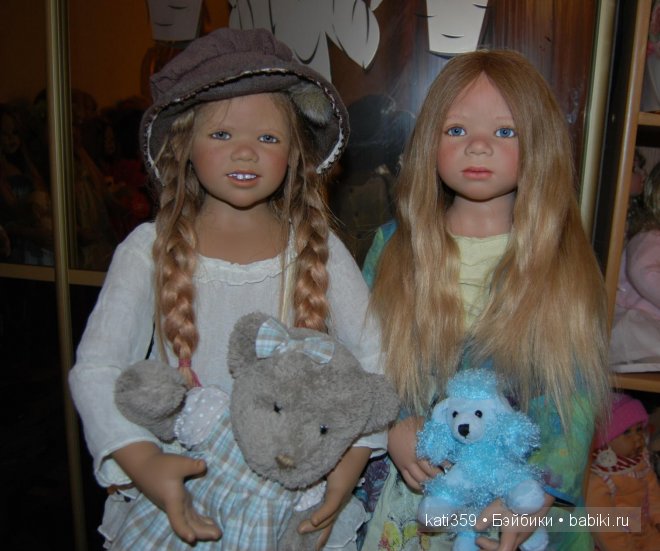 Мои любимые девочки от Annette Himstedt, это прекрасная улыбашка ПУКИ и задумчивая МИКА