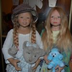 Мои любимые девочки от Annette Himstedt, это прекрасная  улыбашка ПУКИ и  задумчивая МИКА