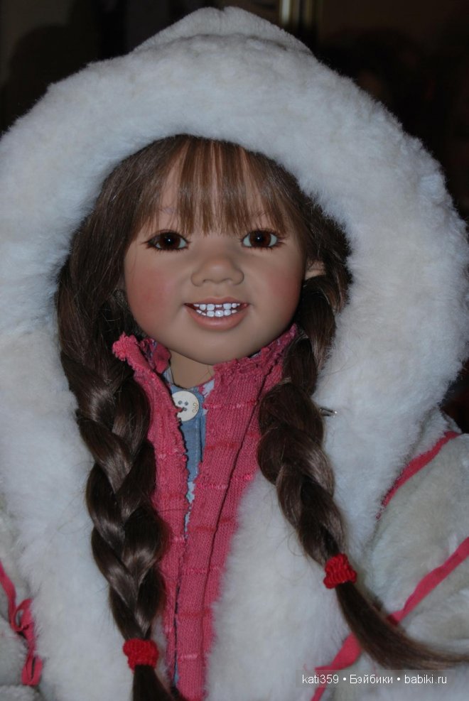 Моя прекрасная малышка ИЛАИ от Annette Himstedt, девочка из Гренландии (фото 9)