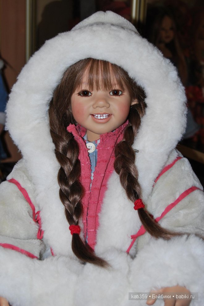 Моя прекрасная малышка ИЛАИ от Annette Himstedt, девочка из Гренландии (фото 8)
