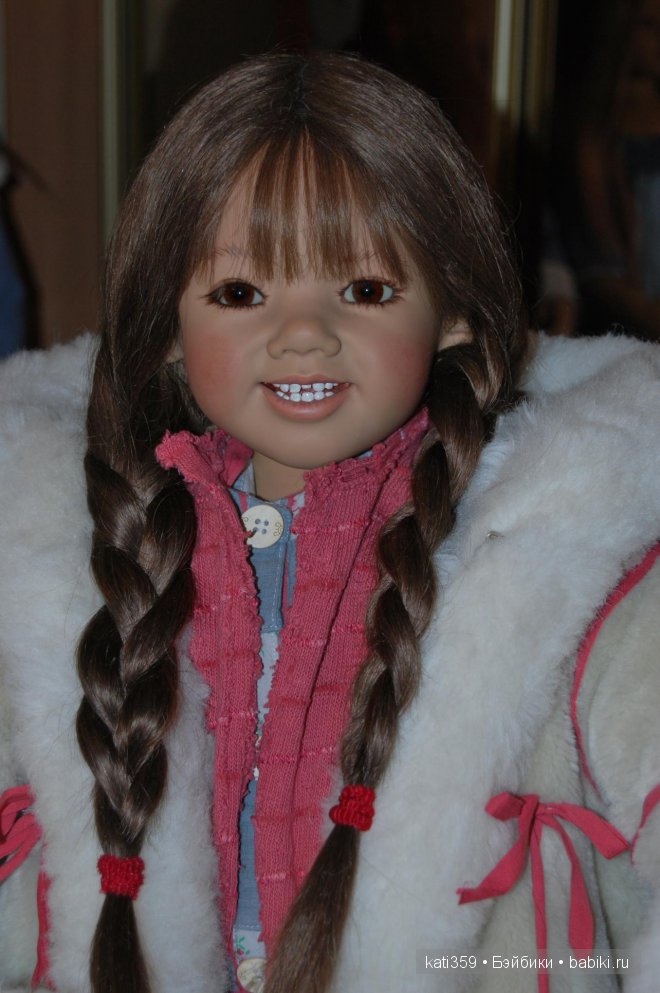 Моя прекрасная малышка ИЛАИ от Annette Himstedt, девочка из Гренландии (фото 6)