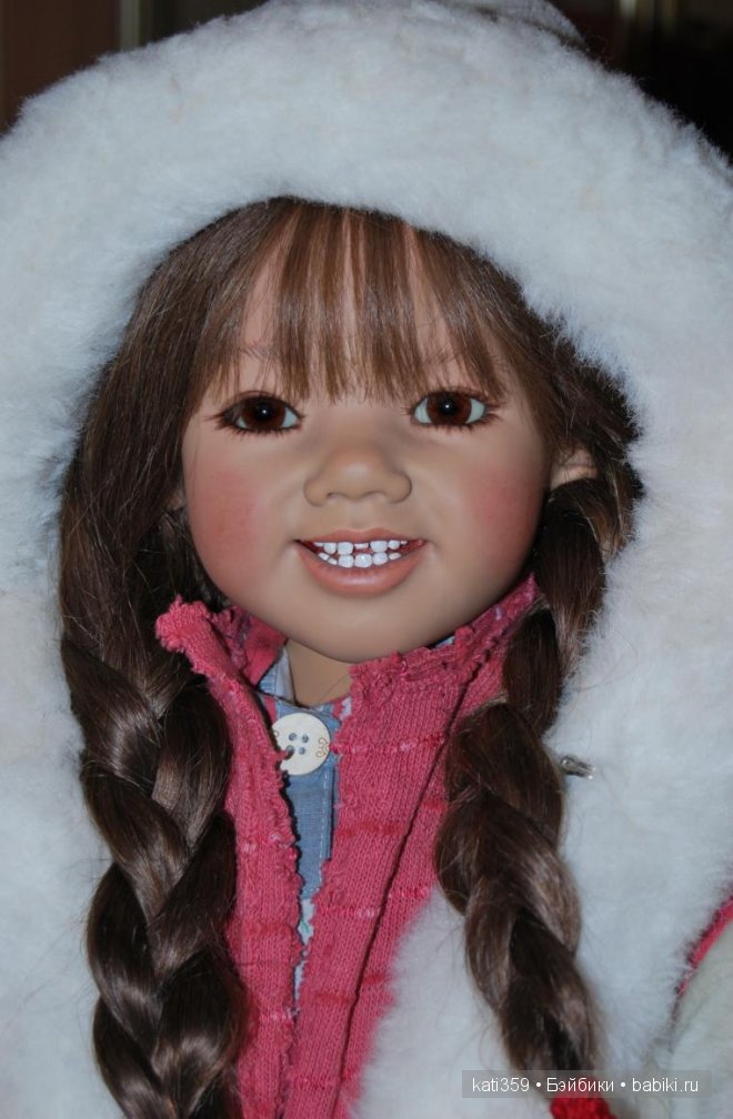 Моя прекрасная малышка ИЛАИ от Annette Himstedt, девочка из Гренландии (фото 10)