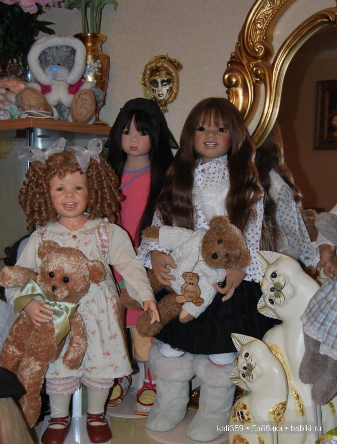 И снова малышка ИЛАИ от Annette Himstedt или наши переодевалочки