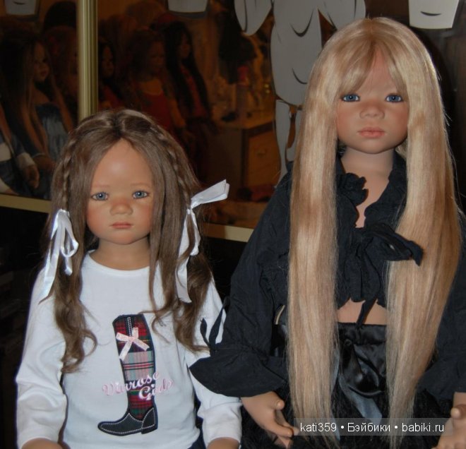 Примеряем обновочки к Новому году куколкам Annette Himstedt (фото 10)
