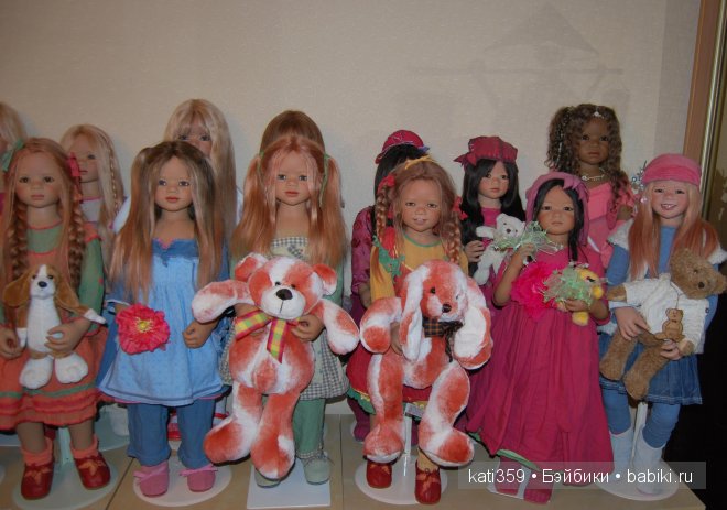 Небольшой вечерний фотосет некоторых моих девочек от Annette Himstedt