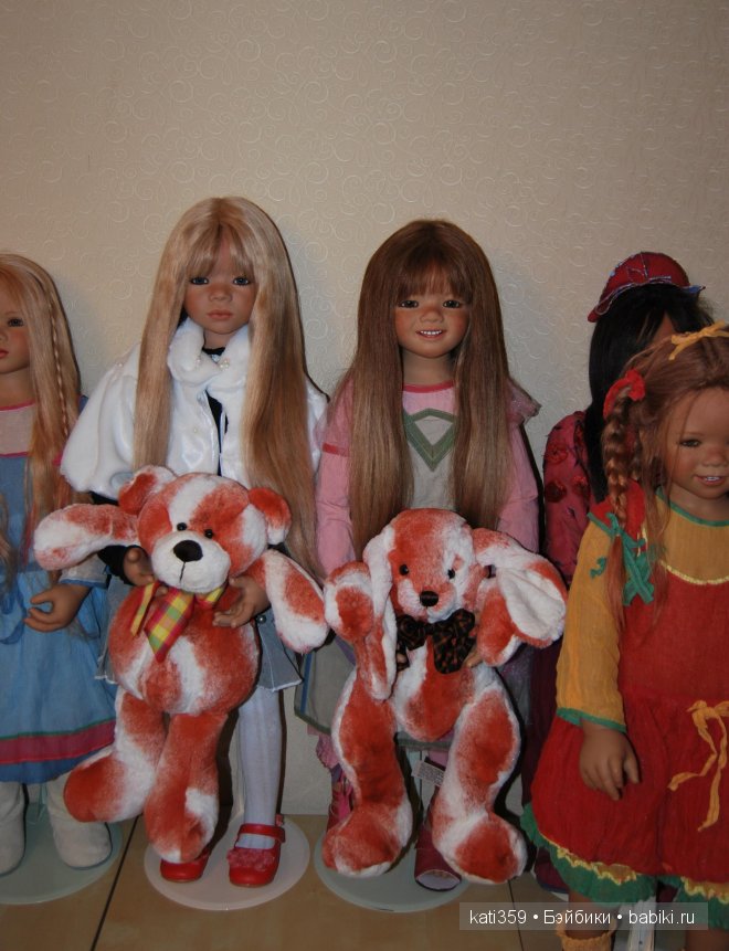 Небольшой вечерний фотосет некоторых моих девочек от Annette Himstedt