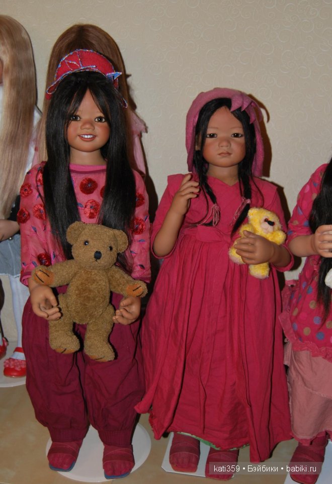 Небольшой вечерний фотосет некоторых моих девочек от Annette Himstedt