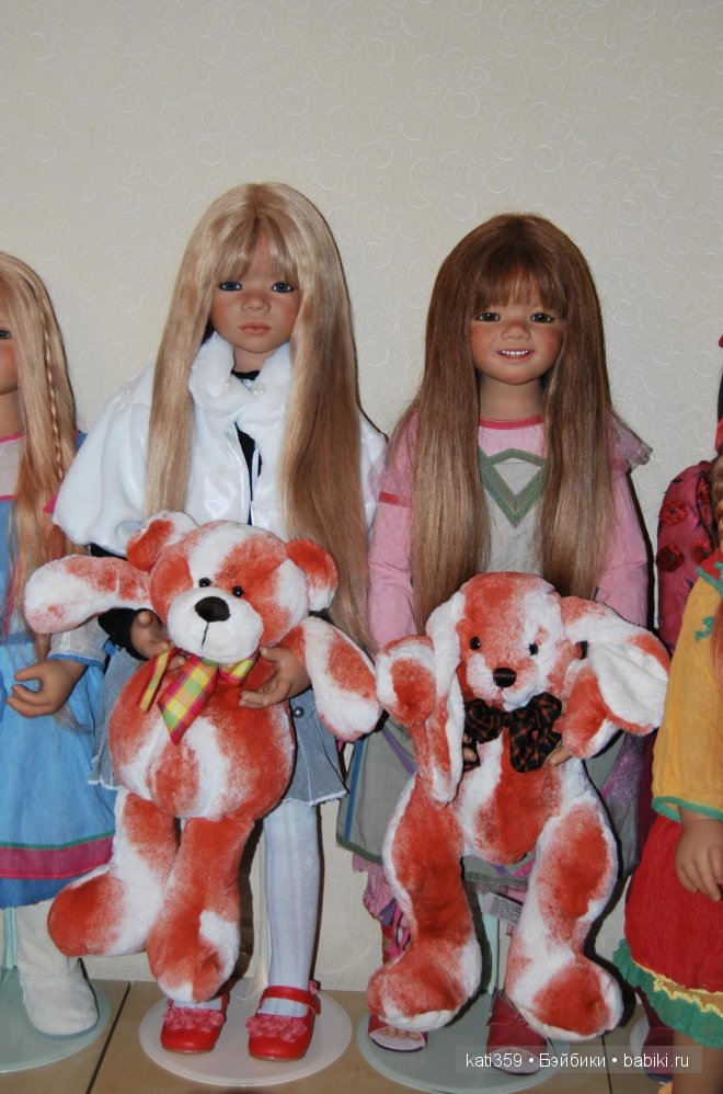 Небольшой вечерний фотосет некоторых моих девочек от Annette Himstedt