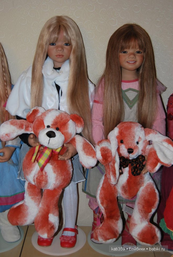 Небольшой вечерний фотосет некоторых моих девочек от Annette Himstedt