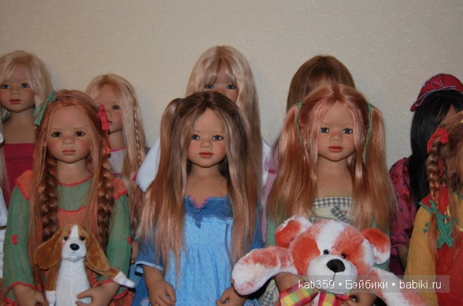 Небольшой вечерний фотосет некоторых моих девочек от Annette Himstedt