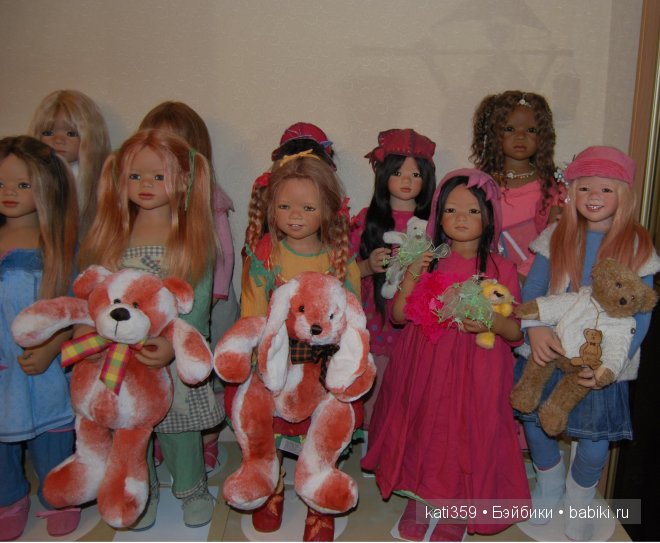 Небольшой вечерний фотосет некоторых моих девочек от Annette Himstedt